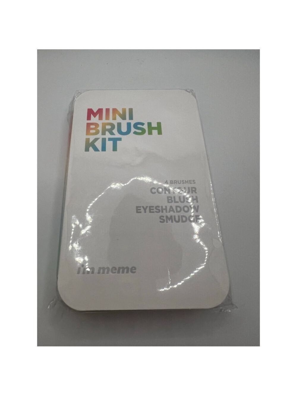 New Women's I'm Meme Mini Brush Kit One Size White Multicolor